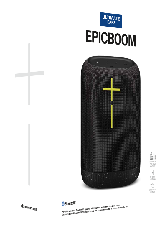 Test Ultimate Ears Epicboom : une grosse enceinte Bluetooth